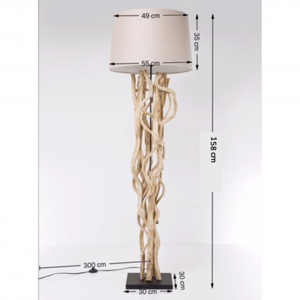 Floor Lamp Scultra Kare Design