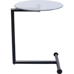 Table d appoint Easy Living noir Ø46cm