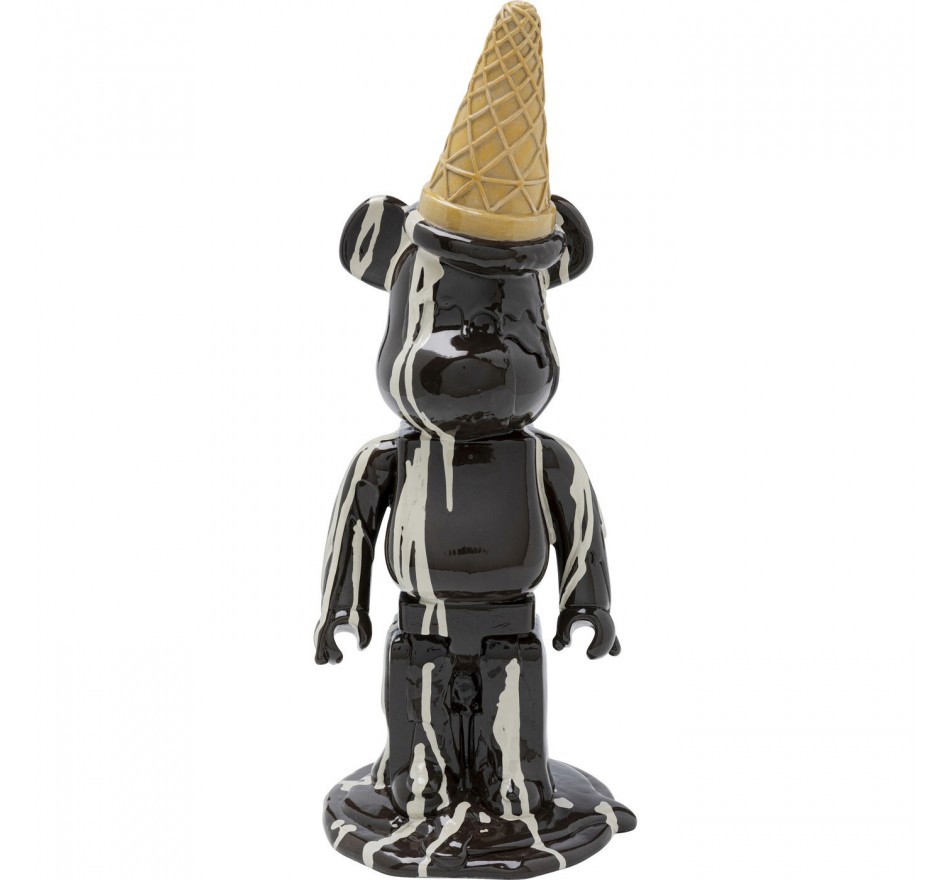 Deco bear ice cream black Kare Design
