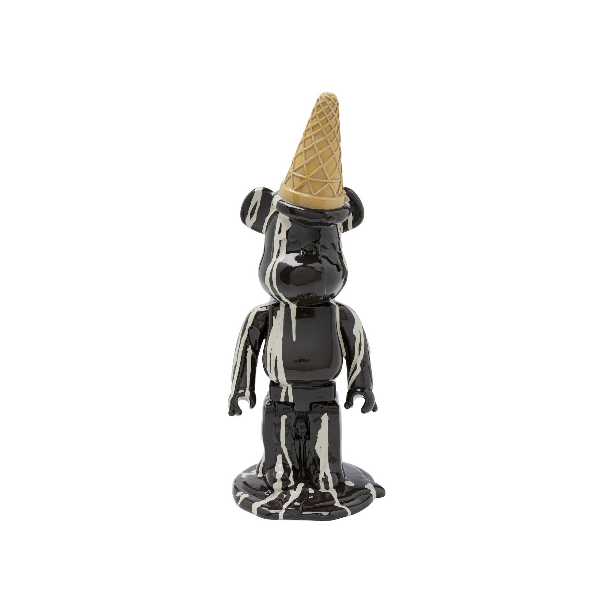 Figurine décorative Gelato Bear noir 40cm