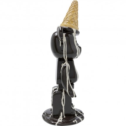 Deco bear ice cream black Kare Design