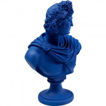 Objet décoratif Pop Apollo bleu 36cm