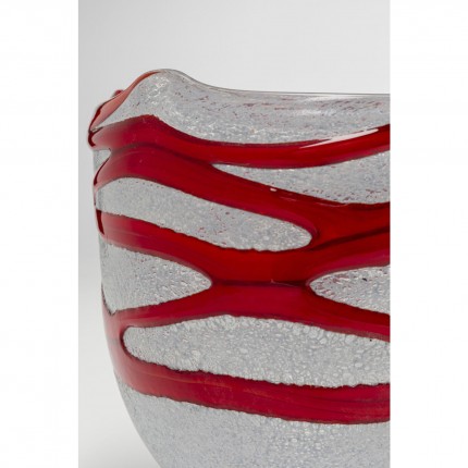 Vase Etna red 19cm red Kare Design