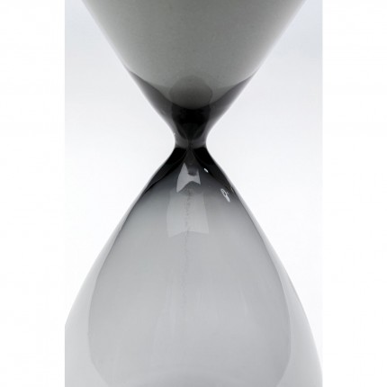 Hourglass Timer black and white 43cm Kare Design