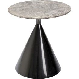Table d appoint Rita noir Ø50cm