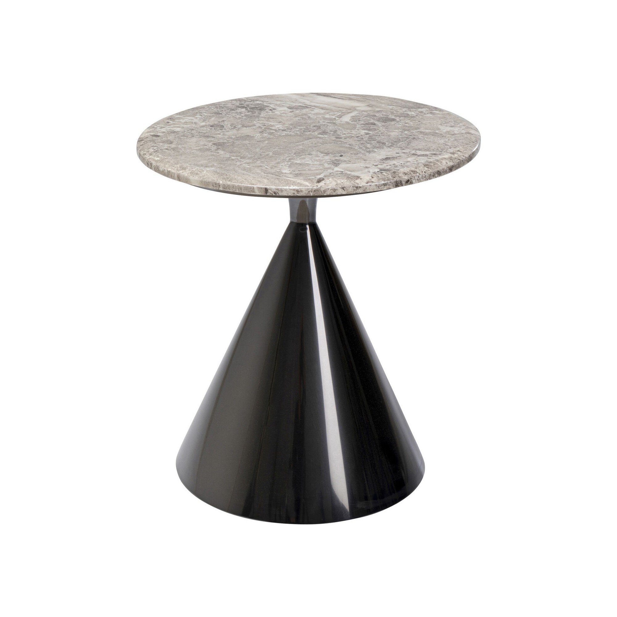 Table d appoint Rita noir Ø50cm