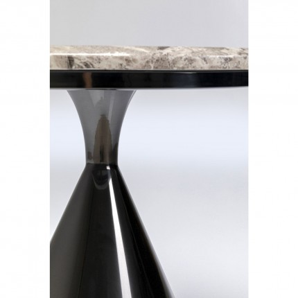 Side Table Rita Ø50cm black Kare Design