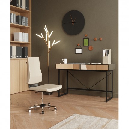 Bureau Soran zwart 120x50cm Kare Design