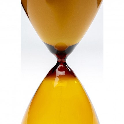 Hourglass Timer amber 36cm Kare Design