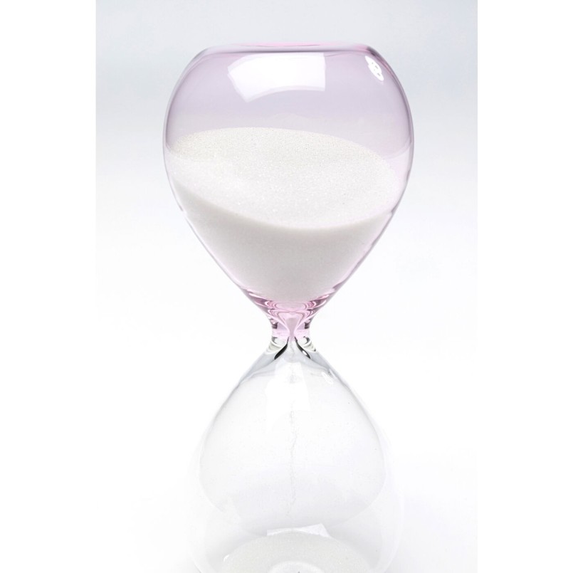 Sablier Timer Rose 17cm Kare Design