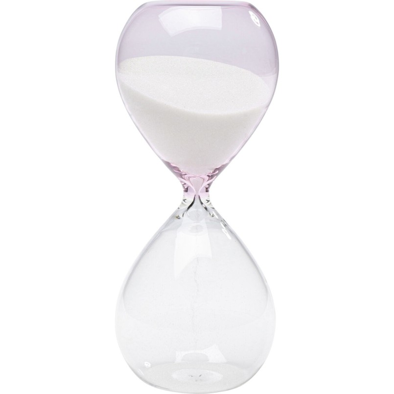 Sablier Timer Rose 17cm Kare Design