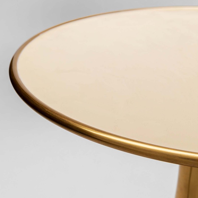 Table d appoint Spacey doré Ø36cm