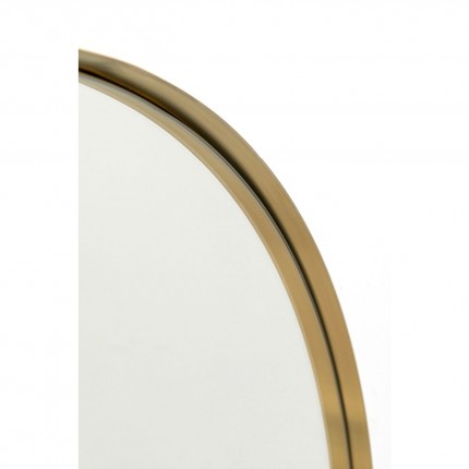Wall Coat Rack Tristan Mirror Ø65cm gold Kare Design