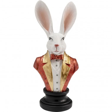 Figurine décorative Gentleman Rabbit 32cm