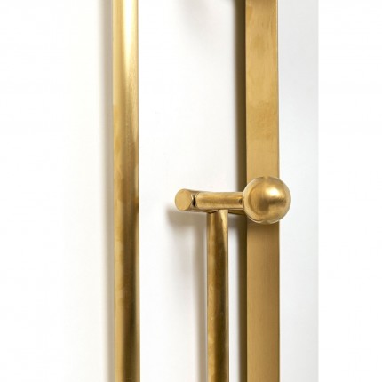 Kapstok Spiegel Tristan 150x76cm goud Kare Design
