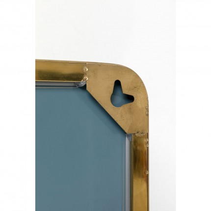 Kapstok Spiegel Tristan 150x76cm goud Kare Design