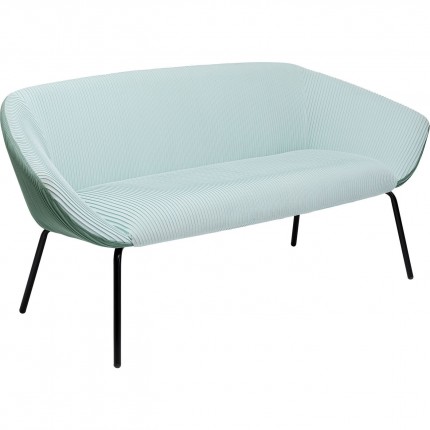 Sofa Ballabile 2-Seater blue and green Kare Design