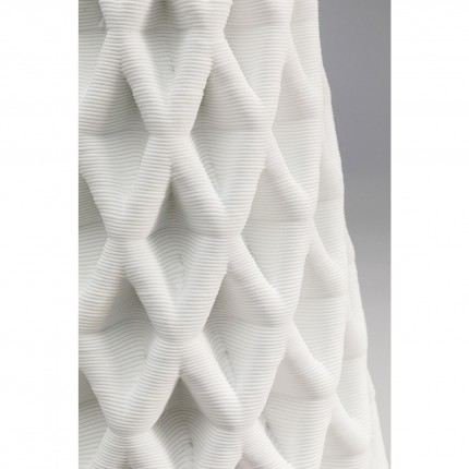 Vase Akira 42cm white Kare Design