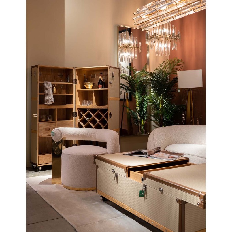 Table basse bar Venezia 120x75cm
