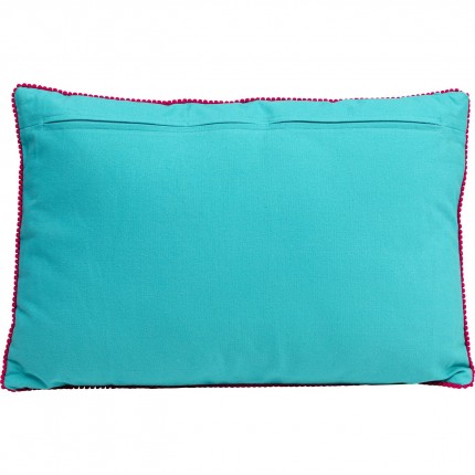 Cushion Fiorista blue Kare Design