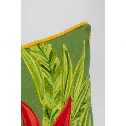 Cushion Fiorista green Kare Design