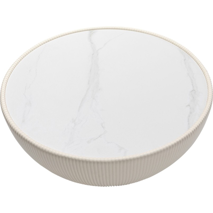 Table basse Endless Vegas blanche Kare Design