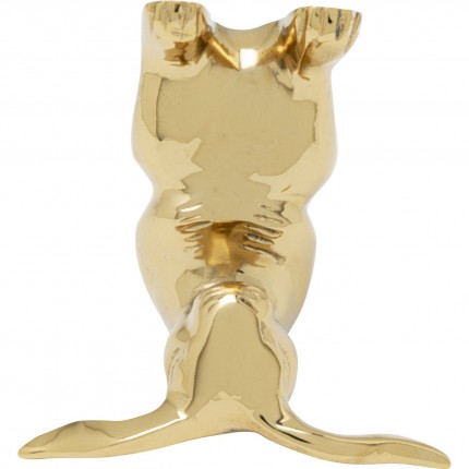 Decoratie Yoga Bunny goud Kare Design