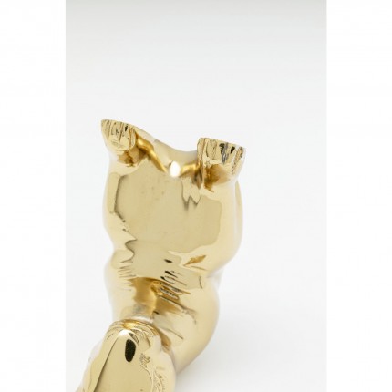 Deco Yoga Bunny gold Kare Design