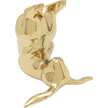 Deco Yoga Bunny gold Kare Design