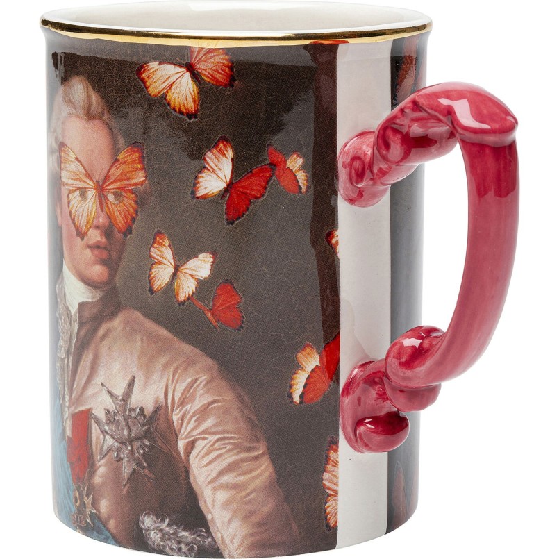 Tasses ducs papillons set de 6 Kare Design