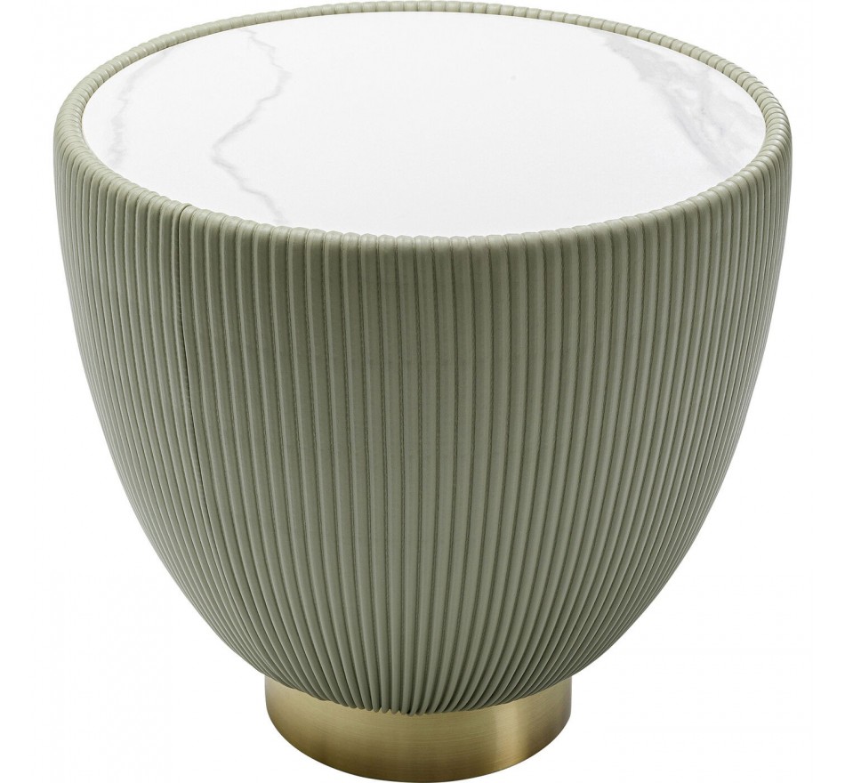 Bijzettafel Endless Vegas Ø47cm groen Kare Design