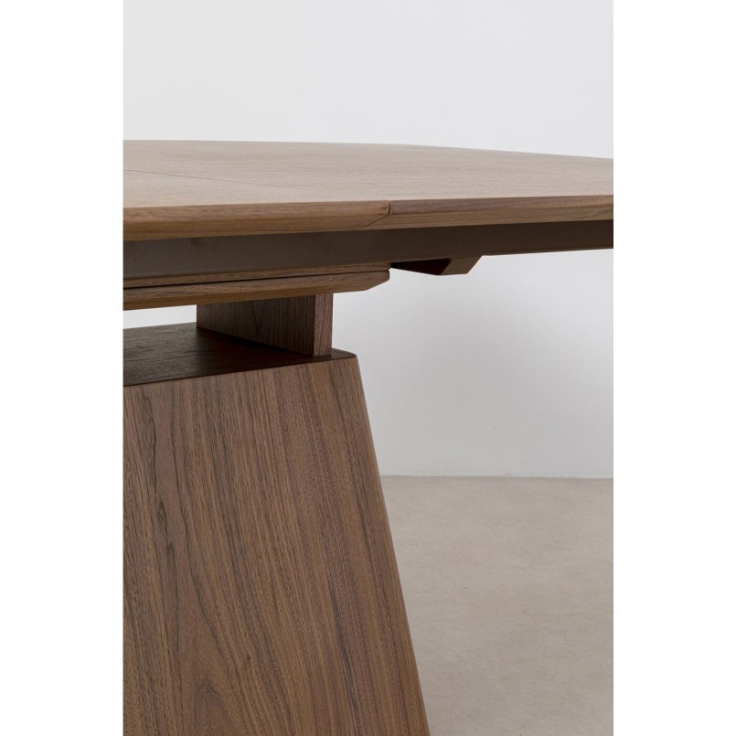 Table à rallonges Benvenuto noyer 200(