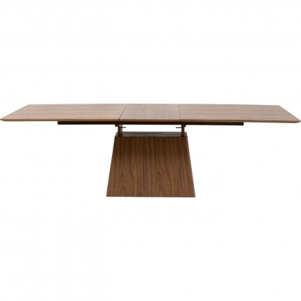 Extension Table Benvenuto rectangle Walnut Kare Design