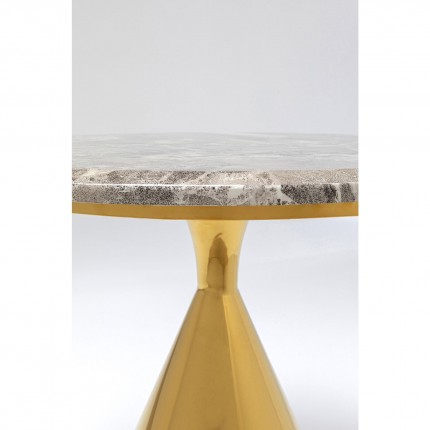 Side Table Rita Ø50cm gold Kare Design