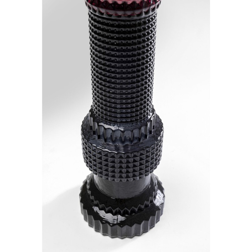 Bougeoir Marvelous Duo fuchsia gris 49cm