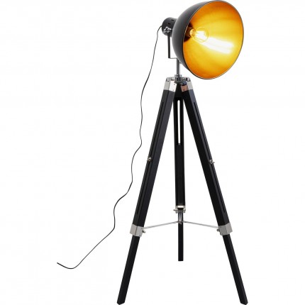 Vloerlamp Vista 140cm zwart Kare Design