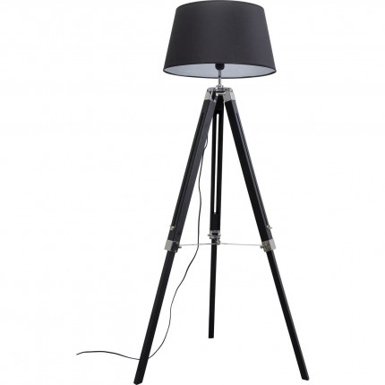 Floor Lamp Raquette 144cm black Kare Design