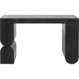 Console Curve noir 120x76cm