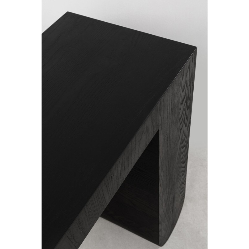 Console Curve 120x38cm noire Kare Design