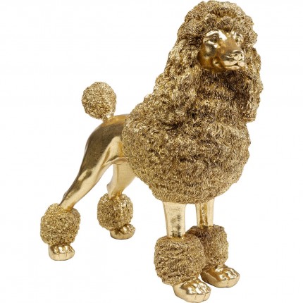 Woonaccessoires poedel goud Kare Design