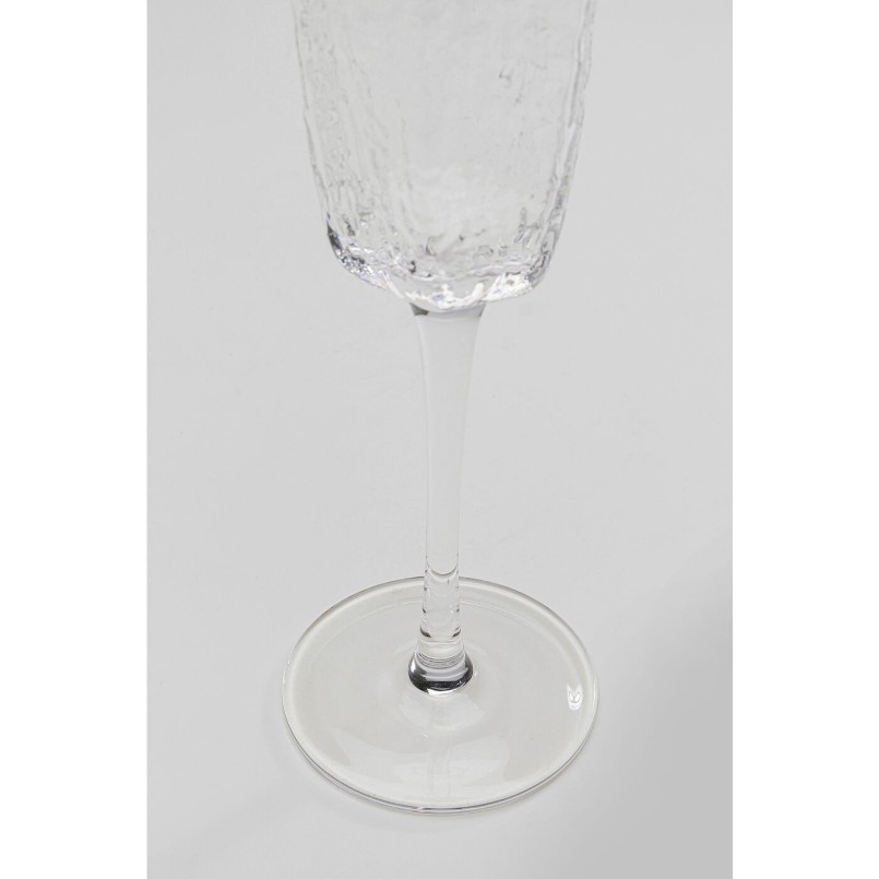 Flûtes à champagne Cascata set de 4 Kare Design