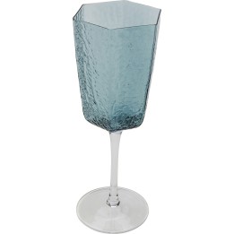 Verre à vin Cascata bleu