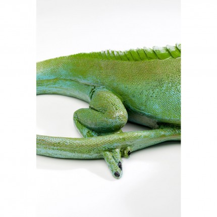 Deco iguana green 35cm Kare Design