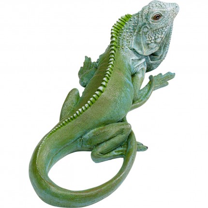 Deco iguana green 35cm Kare Design