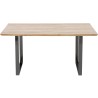 Bartafel Symphony Zwart 160x80cm Kare Design