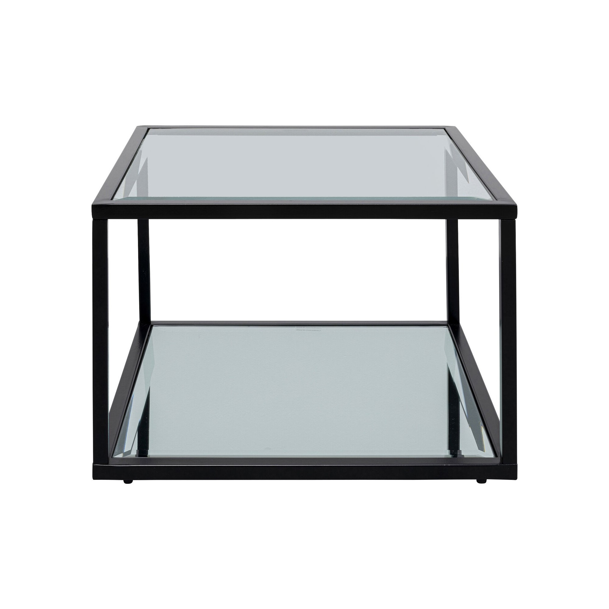 Table d appoint Quadro noir 50x50cm