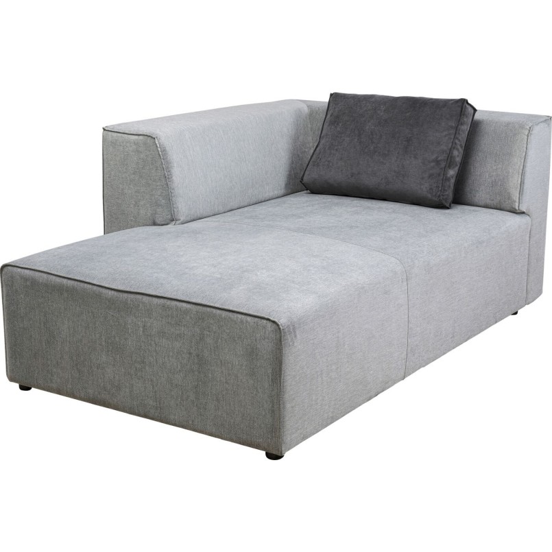 Infinity Ottoman gris gauche