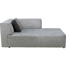 Infinity Ottomane gris droite