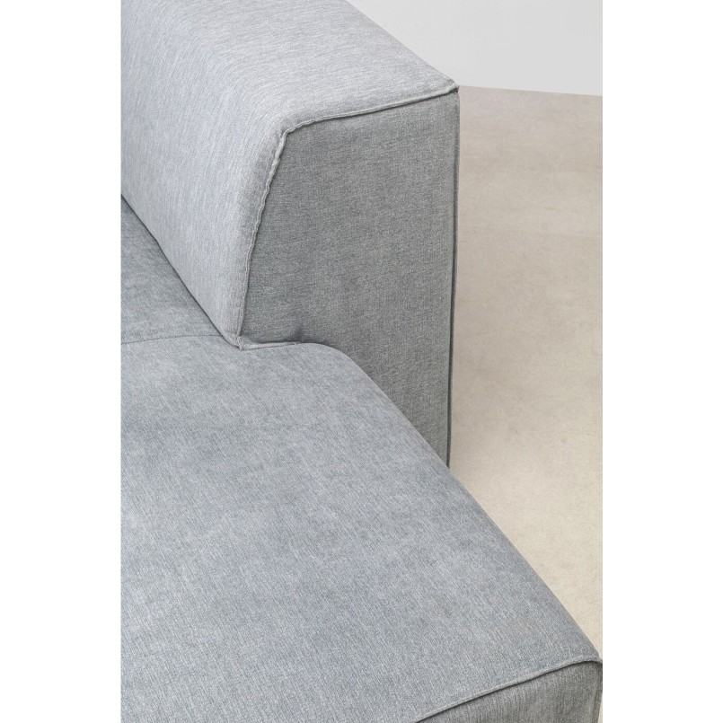 Infinity Ottomane gris droite