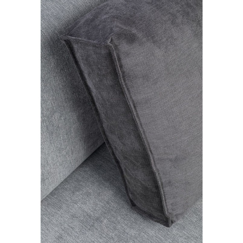 Infinity Ottomane gris droite